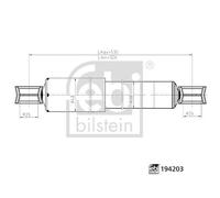 FEBI BILSTEIN 194203 Shock absorber