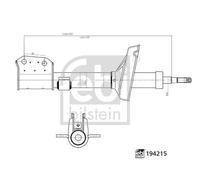 FEBI BILSTEIN 194215 Shock absorber