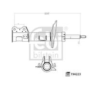 FEBI BILSTEIN 194223 Shock absorber