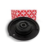 febi bilstein 19495 Strut Top Mounting without ball bearing (Rubber), pack of one, Black