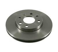 2x Brake Discs Pair Vented Front 240mm 19508 Febi Set 0569021 569021 09195985