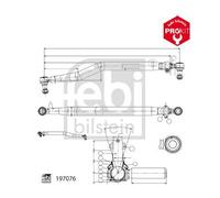 FEBI BILSTEIN 197266 Steering drag link
