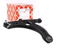febi bilstein 19820 Control Arm with bushes, joint and lock nut, pack of one, Schwarz
