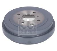 FEBI BILSTEIN 198444 2x Brake Drums Rear Fits Nissan Nv200 Van / Evalia BUS