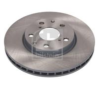 FEBI BILSTEIN 198767 2x Brake Discs Vented Coated Front 299mm Fits Byd Seal