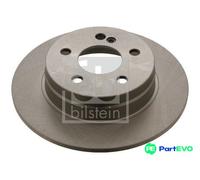 FEBI BILSTEIN 2 X BRAKE DISC 30554 FOR MERCEDES-BENZ