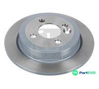 FEBI BILSTEIN 2 X BRAKE DISC 32176 FOR MINI