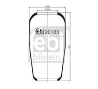 FEBI BILSTEIN 20185 Boot, air suspension