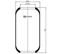 FEBI BILSTEIN 20644 Boot, air suspension