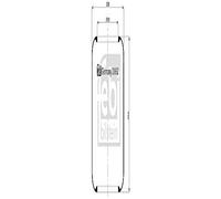 febi bilstein 20662 Air Spring without piston, pack of one