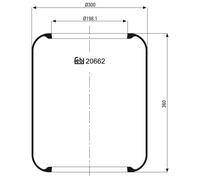 FEBI BILSTEIN 20662 Boot, air suspension
