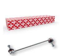 febi bilstein 21044 Stabiliser Link with lock nuts, pack of one, silver
