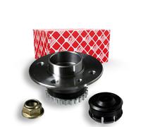 Wheel Bearing Kit fits RENAULT KANGOO 1.9D Rear 97 to 03 7701205499 Febi Quality