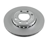 2x Brake disc Front Axle Externally Vented 21580 FEBI BILSTEIN for VW AUDI