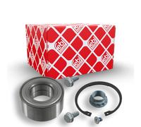 febi bilstein 21697 Wheel Bearing Kit with fastening screws, axle nut and circlip, pack of one