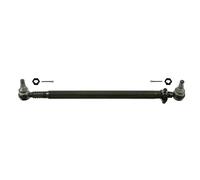 febi bilstein 21715 Drag Link with castle nuts and cotter pins, from steering gear to 1st front axle, pack of one