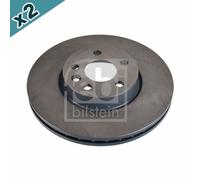 FEBI BILSTEIN 21941 Brake Disc Front Fits Ford Galaxy Seat Alhambra VW Sharan