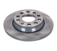 2x Brake Discs Pair Solid fits SEAT EXEO 3R 2.0D Rear 09 to 13 255mm Set Febi
