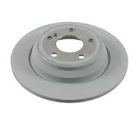 febi bilstein Pair of Brake Disc Rotor 22205 fits Rear OE 220 423 01 12