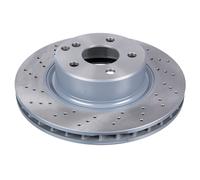 2x Brake Discs Pair Vented fits MERCEDES S500 W220 5.0 Front 98 to 05 312mm Set