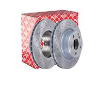 2x Brake Discs Pair Vented fits MERCEDES S500 W220 5.0 Front 98 to 05 312mm Set