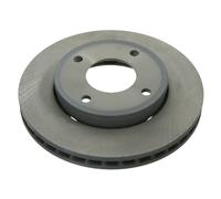 Ferdinand Bilstein Brake Discs 22835 - Front Vented 256mm Pair Fits Smart Forfour/Mitsubishi Colt
