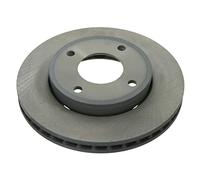 2x Brake Discs Pair Vented Front 256mm 22835 Febi Set M4605A068 4605A068 Quality