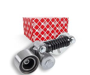 febi bilstein 22859 Tensioner Assembly for auxiliary belt, pack of one