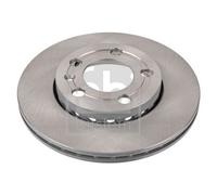 2x Brake Discs Pair Vented fits VW POLO 9N 1.2 Front 02 to 07 238.7mm Set Febi