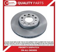 Febi 22902 Brake Disc Front High Performance Fits Seat Toledo 2006 - 2009