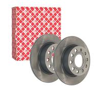 Solid Rear Brake Disc Febi 23240 For VW Fusca Golf Jetta Scirocco Vento 2004 on
