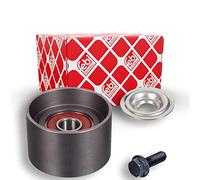 febi bilstein 23268 Idler Pulley for auxiliary belt, with screw, pack of one