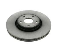 FEBI Bilstein Brake Disc 23333 Front Internally Vented for Renault Box of 2