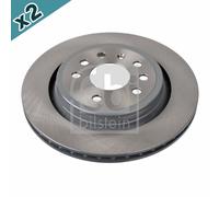 FEBI BILSTEIN 23545 Brake Disc Rear Fits Cadillac BLS Fiat Opel Saab Vauxhall