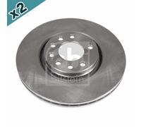 FEBI BILSTEIN 23559 Brake Disc Front Fits Opel Adam Astra Corsa Saab Vauxhall