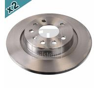 FEBI BILSTEIN 23562 Brake Disc Rear Fits Cadillac BLS Fiat Opel Saab Vauxhall