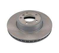 2x Brake Discs Pair Vented fits BMW 530D E60, E61 3.0D Front 02 to 10 324mm Set