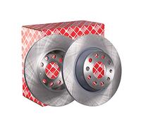 febi bilstein Pair of Brake Disc Rotor 24382 fits Rear OE 1K0 615 601 AD