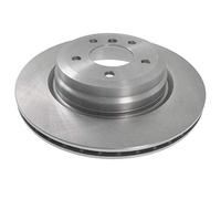 2x Brake Discs Pair Vented fits BMW 335D 3.0D Rear 06 to 13 336mm Set Febi New