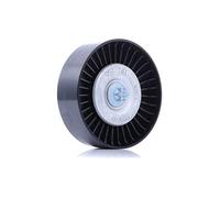 febi bilstein 24730 Idler Pulley for auxiliary belt, with screw, pack of one, Schwarz