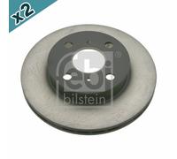 FEBI BILSTEIN 26064 Brake Disc Front Fits Toyota Corolla Corolla Compact (_E11_)