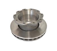 febi bilstein Brake Disc 26095 - Front, ABS pulse ring, internally ventilated, left/right (1 pc)