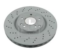 FEBI BILSTEIN 26107 2x Front Brake Discs Fits Mercedes-Benz C-Class CLK SLK