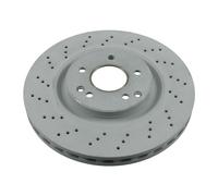 FEBI BILSTEIN 26107 Brake Disc Front Fits Mercedes CLK Convertible C-Class Coupe