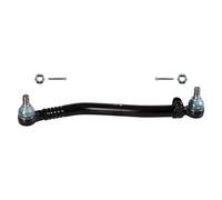 febi bilstein 26317 Drag Link with castle nuts and cotter pins, from steering gear to 1st front axle, pack of one