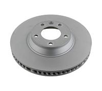 Brake Disc Single Vented fits AUDI Q7 4L 3.0D Front Right 06 to 15 350mm Febi