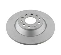 2x Brake Discs Pair Solid fits AUDI A6 C6 2.0D Rear 04 to 11 302mm Set Febi New