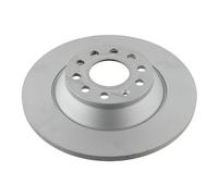 2x Brake Discs Pair Solid fits AUDI A6 C6 2.0D Rear 04 to 11 302mm Set Febi New