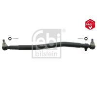 febi bilstein 26817 Drag Link with castle nuts and cotter pins, from steering gear to 1st front axle, pack of one