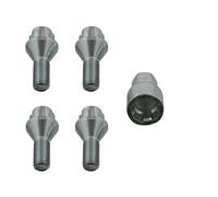 febi bilstein 27047 Wheel Bolt Kit lockable, pack of one, silver